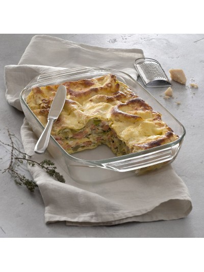 Fuente para Horno Pyrex Irresistible Transparente Vidrio Rectangular 39 x 24,5 x 6,9 cm (6 Unidades)