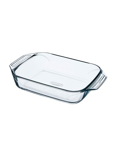Oven Dish Pyrex Irresistible Transparent Glass Rectangular 39 x 24,5 x 6,9 cm (6 Units)