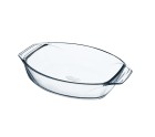 Oven Dish Pyrex Irresistible Transparent Glass Oval 35,1 x 24,1 x 6,9 cm (6 Units)