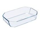 Fuente para Horno Pyrex Inspiration Transparente Vidrio Rectangular 30 x 20 x 6,45 cm (5 Unidades)