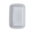 Oven Dish Pyrex Supreme White Ceramic Tempered glass Rectangular 30,2 x 20 x 7,4 cm (6 Units)