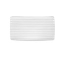 Snack tray Ariane Artisan Ceramic White 36 x 20 cm (6 Units)