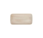 Bandeja de Aperitivos Ariane Porous 28 x 14 cm Cerámica Beige (6 Unidades)