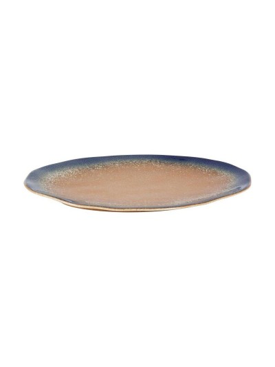 Assiette plate Inde STONEWARE CARIBIAN 27 x 17,5 cm