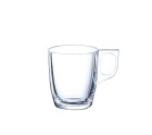 Piece Coffee Cup Set Arcoroc Voluto Glass 90 ml 6 Pieces