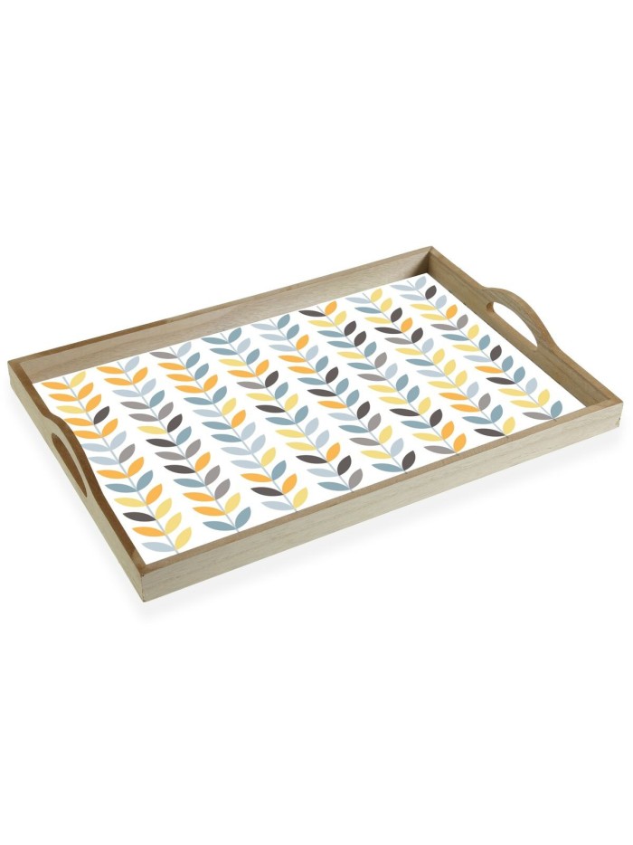 Bandeja Versa Erin Rectangular Madera MDF 30 x 5 x 45 cm