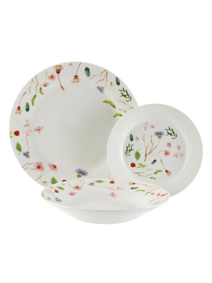 Set de Vajilla Versa Sansa Porcelana 18 Piezas