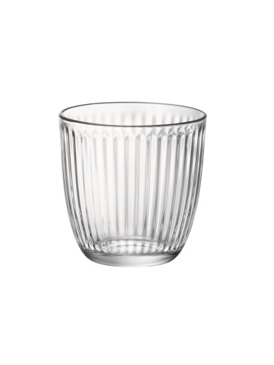 Set de Verres Bormioli Rocco Line Transparent verre Avec relief 290 ml 6 Unités