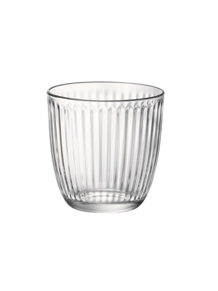 Set de Vasos Bormioli Rocco Line Transparente Vidrio Con relieve 290 ml 6 Unidades