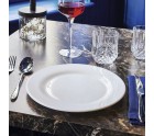 Plate set Arcoroc Intensity White 6 Units Glass 25,5 cm
