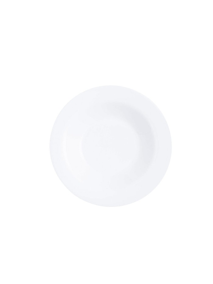 Plate set Arcoroc Intensity White 6 Units Glass 22 cm