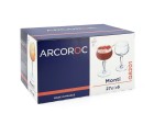 Set de Copas Arcoroc Monti Transparente Vidrio 270 ml 6 Unidades