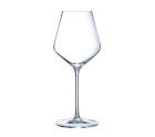 Set of cups Chef & Sommelier Distinction Transparent Glass 380 ml (6 Units)