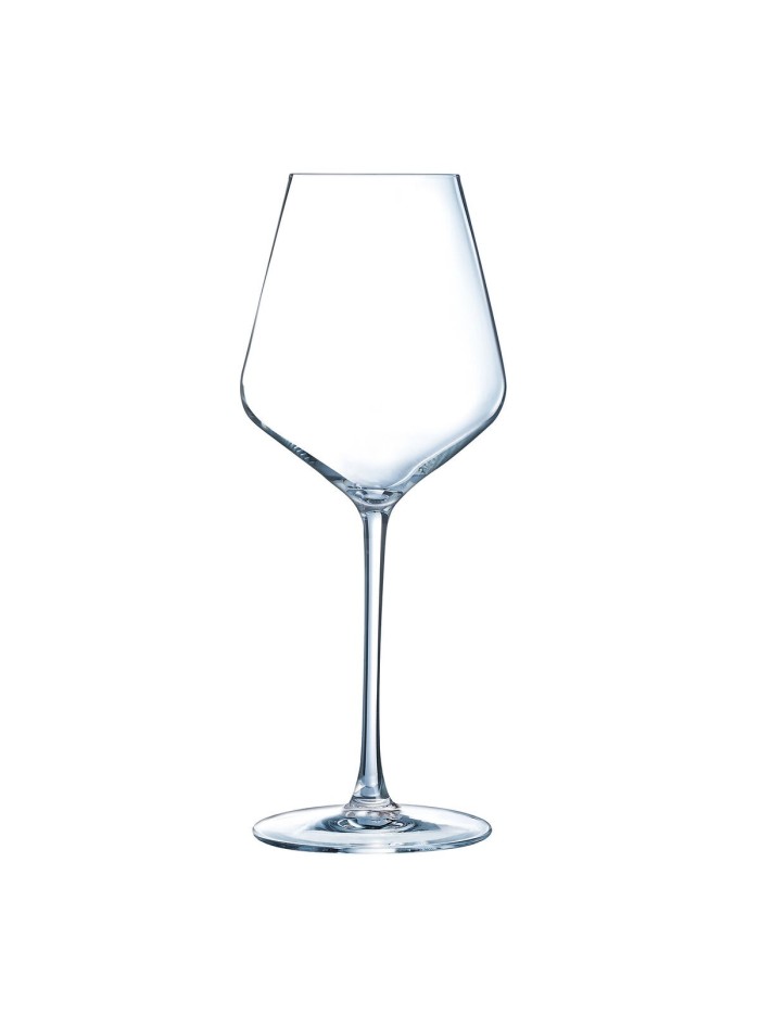 Set of cups Chef & Sommelier Distinction Transparent Glass 280 ml (6 Units)