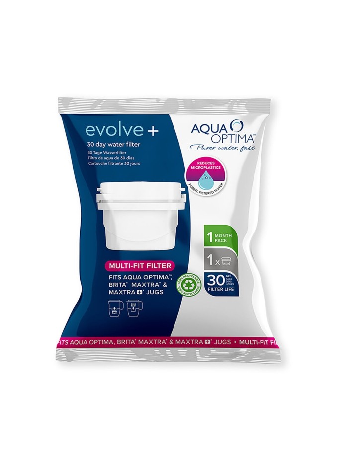 Filtro de agua Aqua Optima Single Life Evolve Set 12 Unidades