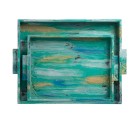 Bandeja 45 x 33 x 4,5 cm Azul DMF (2 Unidades)