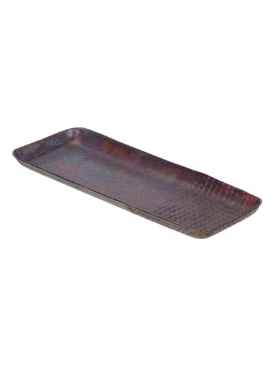 Snack tray 32 x 12 x 2 cm Aluminium Bronze