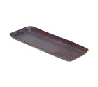 Snack tray 32 x 12 x 2 cm Aluminium Bronze