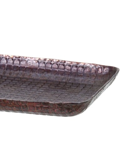 Snack tray 32 x 12 x 2 cm Aluminium Bronze