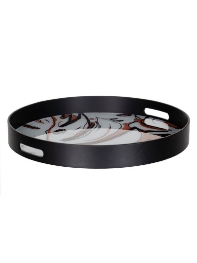 Snack tray Crystal Sheets 50 x 6 x 50 cm DMF (2 Units)