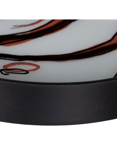 Plateau apéritif Verre Volets 50 x 6 x 50 cm DMF (2 Unités)