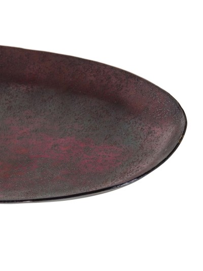 Snack tray 34 x 20 x 2 cm Aluminium Bronze