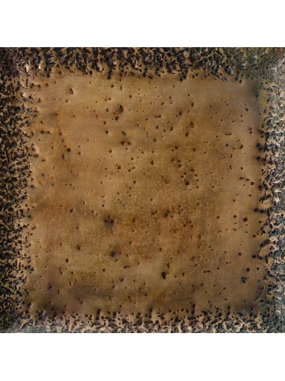 Snack tray 24,5 x 24,5 x 2 cm Aluminium Bronze