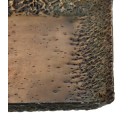 Snack tray 24,5 x 24,5 x 2 cm Aluminium Bronze