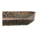 Snack tray 24,5 x 24,5 x 2 cm Aluminium Bronze