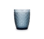 Vaso Bidasoa Blue Moon Azul Vidrio 240 ml (6 Unidades)