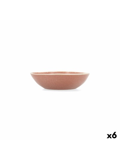 Bol Bidasoa Gio 15 x 4 cm Cerámica Marrón (6 Unidades)