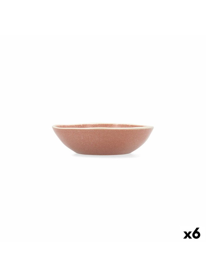 Bowl Bidasoa Gio 15 x 4 cm Ceramic Brown (6 Units)