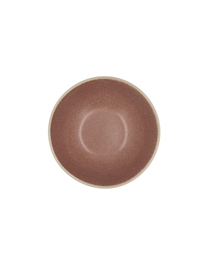 Bol Bidasoa Gio 15 x 4 cm Cerámica Marrón (6 Unidades)