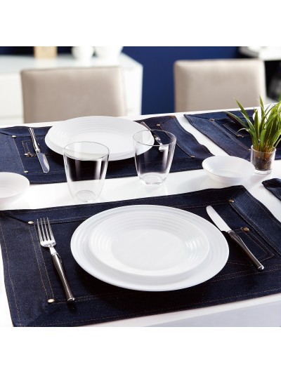 Set de Vajilla Luminarc Harena Blanco Vidrio 18 Piezas