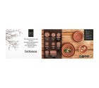 Bol Bidasoa Gio Cerámica Marrón 12 x 3 cm (12 Unidades)