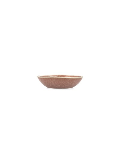 Bowl Bidasoa Gio Ceramic Brown 12 x 3 cm (12 Units)