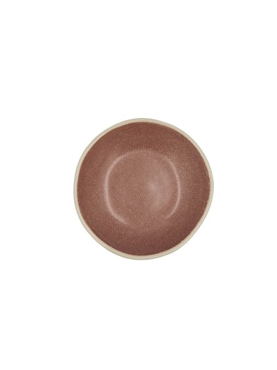 Bowl Bidasoa Gio Ceramic Brown 12 x 3 cm (12 Units)