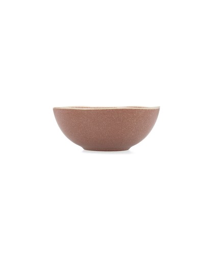 Bowl Bidasoa Gio 16 x 6,5 cm Ceramic Brown (6 Units)
