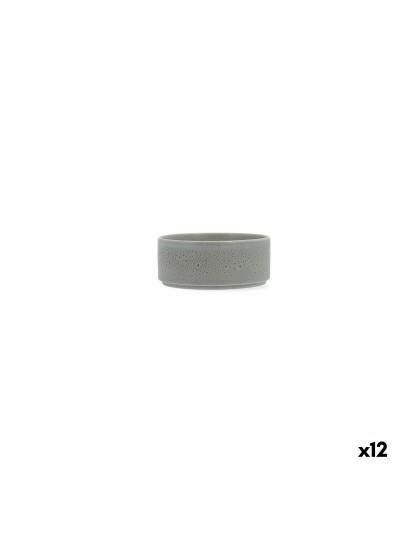 Bol Ariane Porous Cerámica Verde 12 cm (12 Unidades)