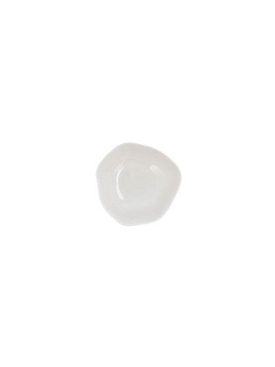 Bowl Ariane Earth Ø 14 cm Ceramic White (12 Units)
