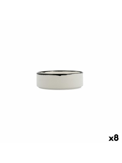 Bol Ariane Vital Filo Cerámica Blanco 16 cm (8 Unidades)