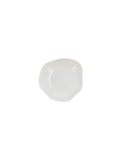 Bowl Ariane Earth Ceramic White Ø 17 cm (6 Units)