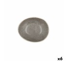 Bowl Bidasoa Gio 15 x 12,5 x 4 cm Ceramic Grey (6 Units)