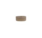 Bowl Ariane Porous Ceramic Beige 12 cm (12 Units)