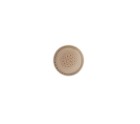 Bowl Ariane Porous Ceramic Beige 12 cm (12 Units)