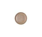 Bowl Ariane Porous Ceramic Beige 16 cm (8 Units)