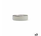 Bowl Ariane Vital Filo Ceramic White Ø 18 cm (3 Units)