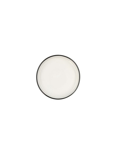 Bol Ariane Vital Filo Cerámica Blanco Ø 18 cm (3 Unidades)