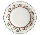 Assiette creuse Queen´s By Churchill Assam Floral Céramique Vaisselle Ø 20,5 cm (6 Unités)