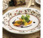 Flat Plate Queen´s By Churchill Assam Floral Ceramic China crockery Ø 27 cm (6 Units)